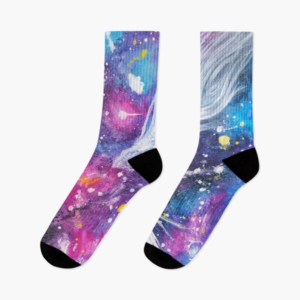 Item preview, Galaxy Bettas Swimming Through Space designed and sold by PaintedPuffer.