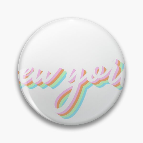 Item preview, New York Rainbow Sticker designed and sold by laurencude.