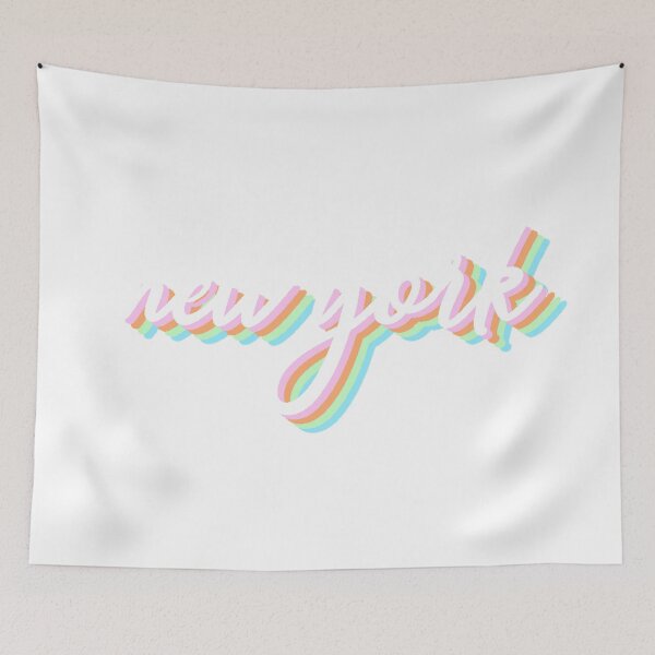 Item preview, New York Rainbow Sticker designed and sold by laurencude.