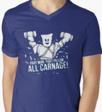 All Carnage! Men's V-Neck T-Shirt