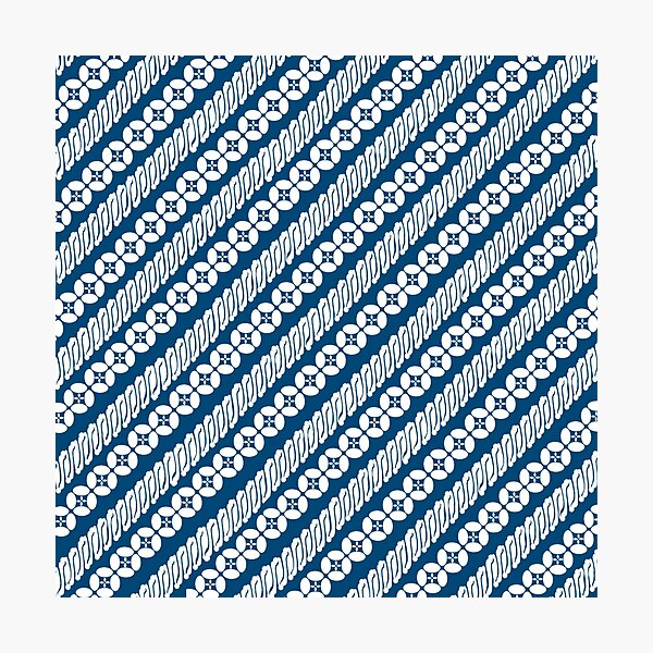 Batik Parang Kawung Photographic Print