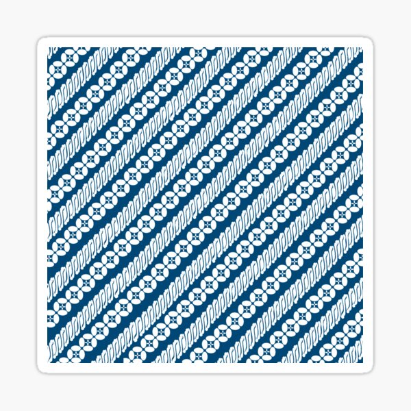 Batik Parang Kawung Sticker