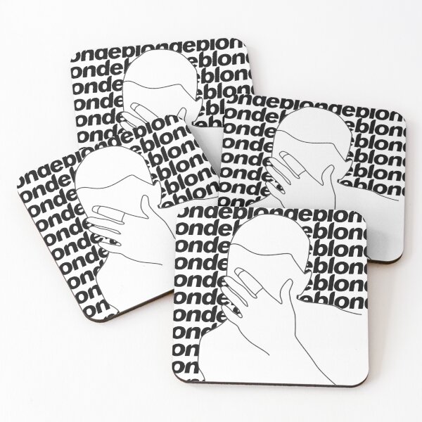 Item preview, blonde / frank ocean line art black and white designed and sold by LLCRG.