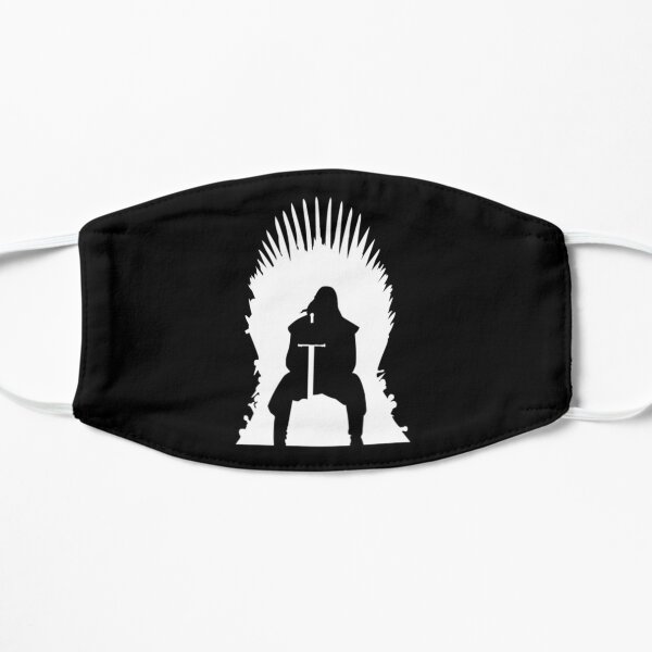 Silhouette Iron Throne Eddard Stark Flat Mask