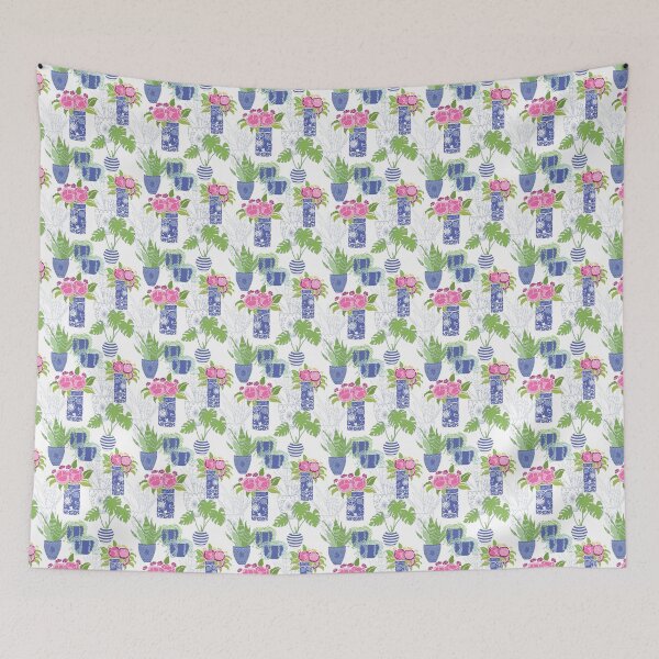 Item preview, Chinoiserie Cactus designed and sold by LIMEZINNIASDES.