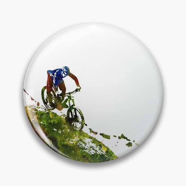 Item preview, Mountain biking designed and sold by Rosaliartbook.