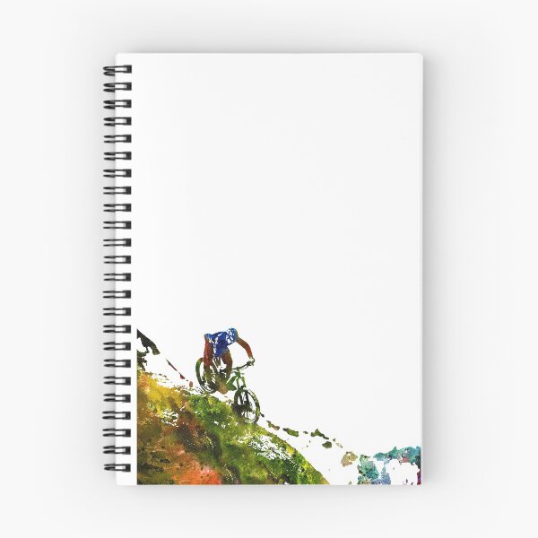 Item preview, Mountain biking designed and sold by Rosaliartbook.