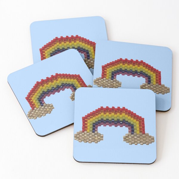 Item preview, Rainbow pixelated designed and sold by sillybanana.