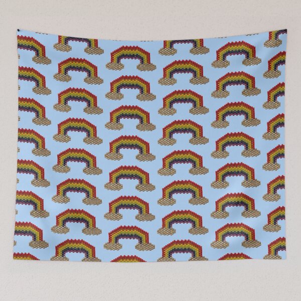 Item preview, Rainbow pixelated designed and sold by sillybanana.