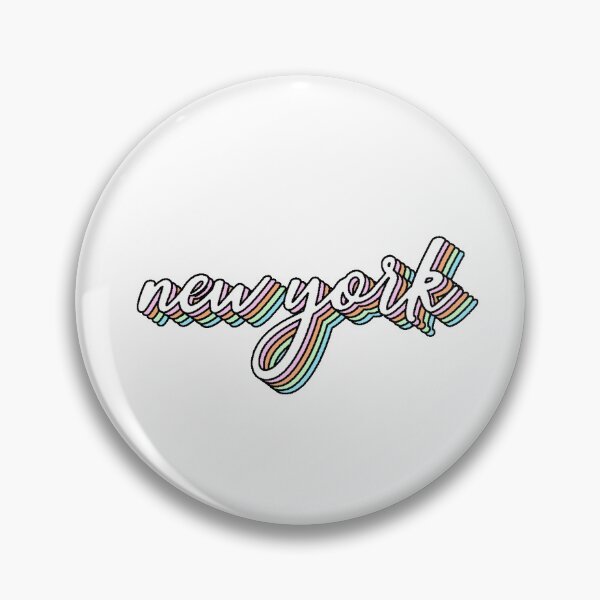 Item preview, New York Rainbow Sticker designed and sold by laurencude.