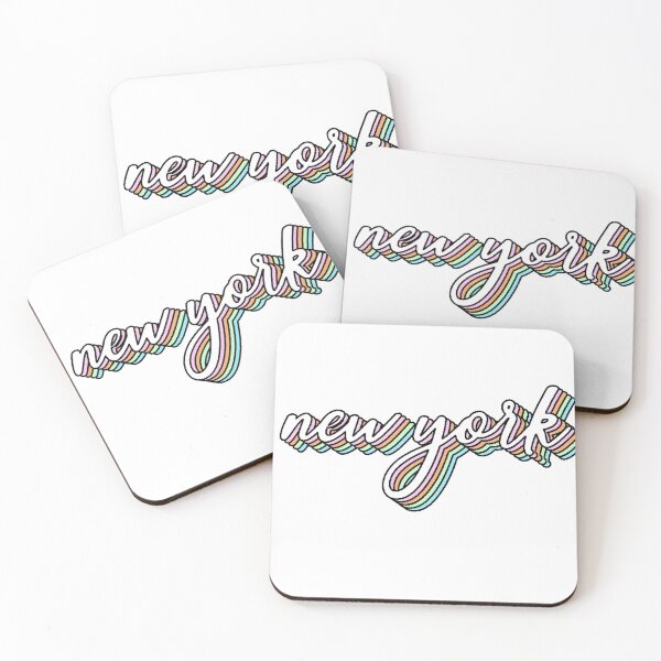 Item preview, New York Rainbow Sticker designed and sold by laurencude.