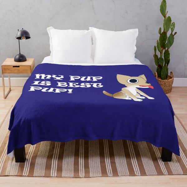 Item preview, My Pup is Best Pup! - Chihuahua - Full Color w/ White Text designed and sold by RMH-MRH-ART.