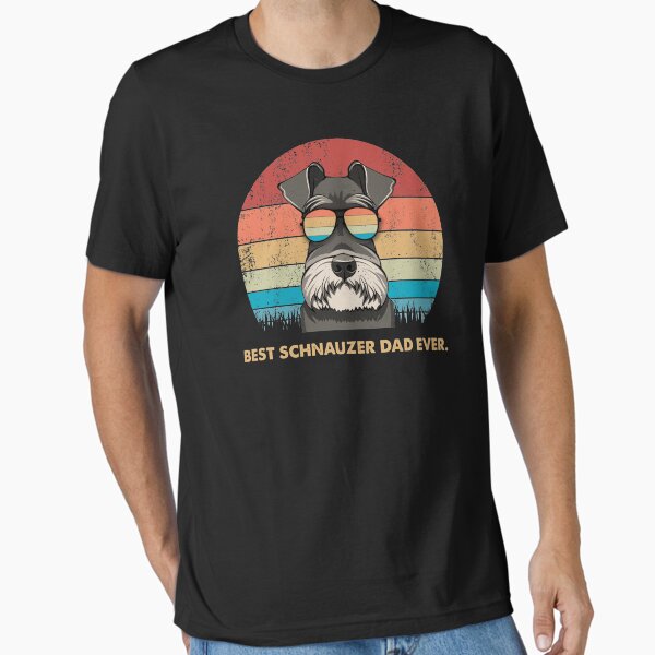 Item preview, Best Schnauzer Dad Ever designed and sold by mydesigns15.
