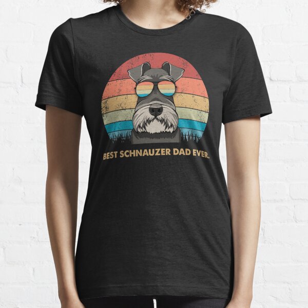 Best Schnauzer Dad Ever Essential T-Shirt