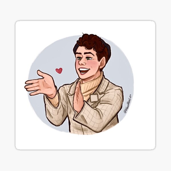 Miles Heart by HauReol_e Sticker