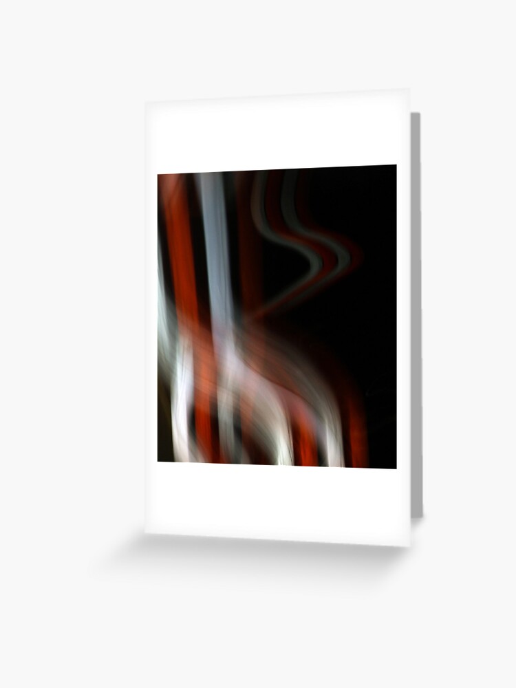 Thumbnail 1 of 2, Greeting Card, Red White 2 designed and sold by littleoldhag.