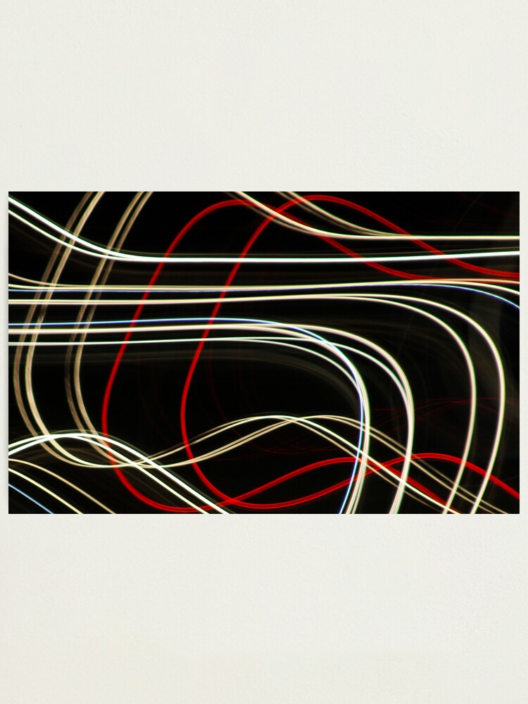 Thumbnail 2 of 3, Photographic Print, Red White 3 designed and sold by littleoldhag.