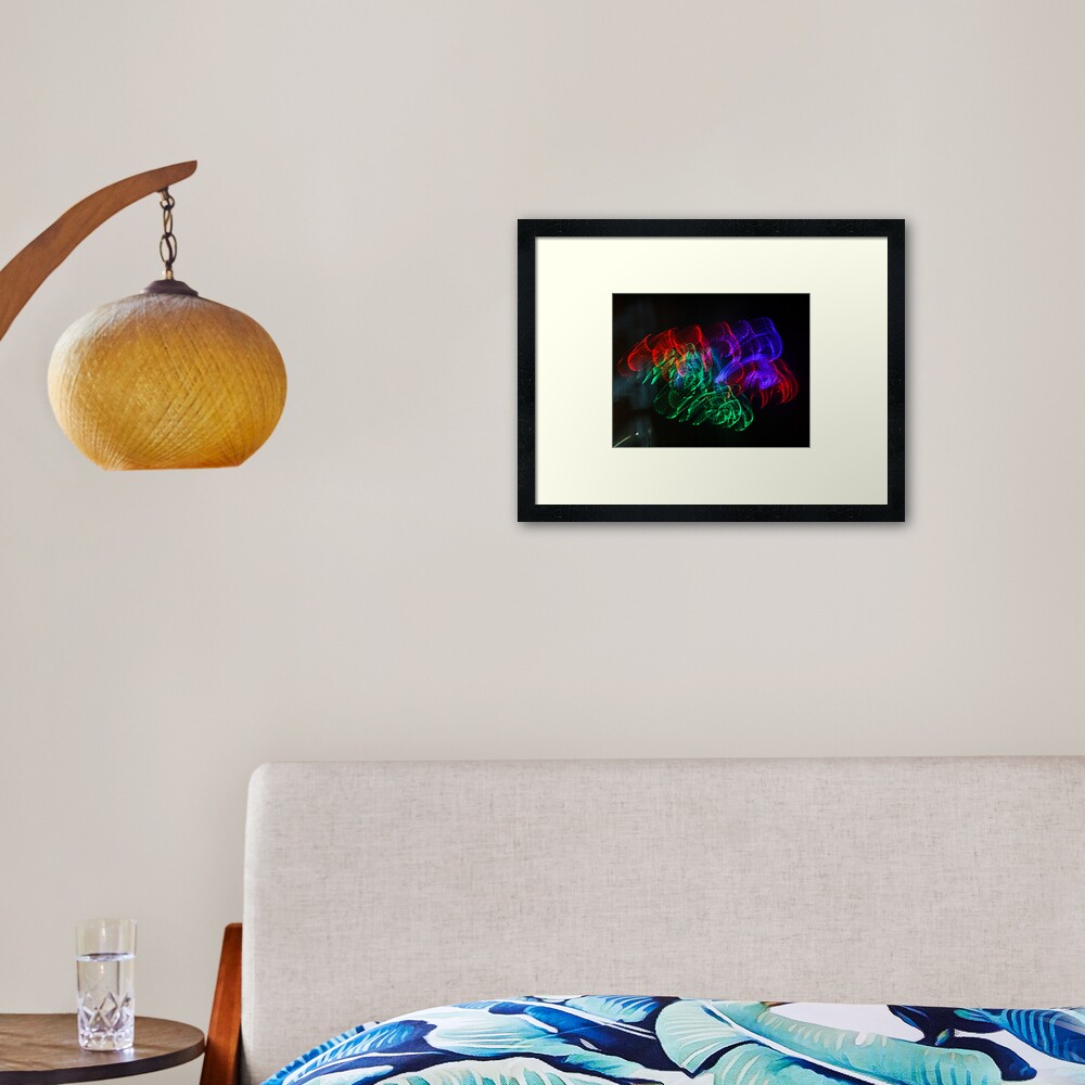 Item preview, Framed Art Print designed and sold by littleoldhag.