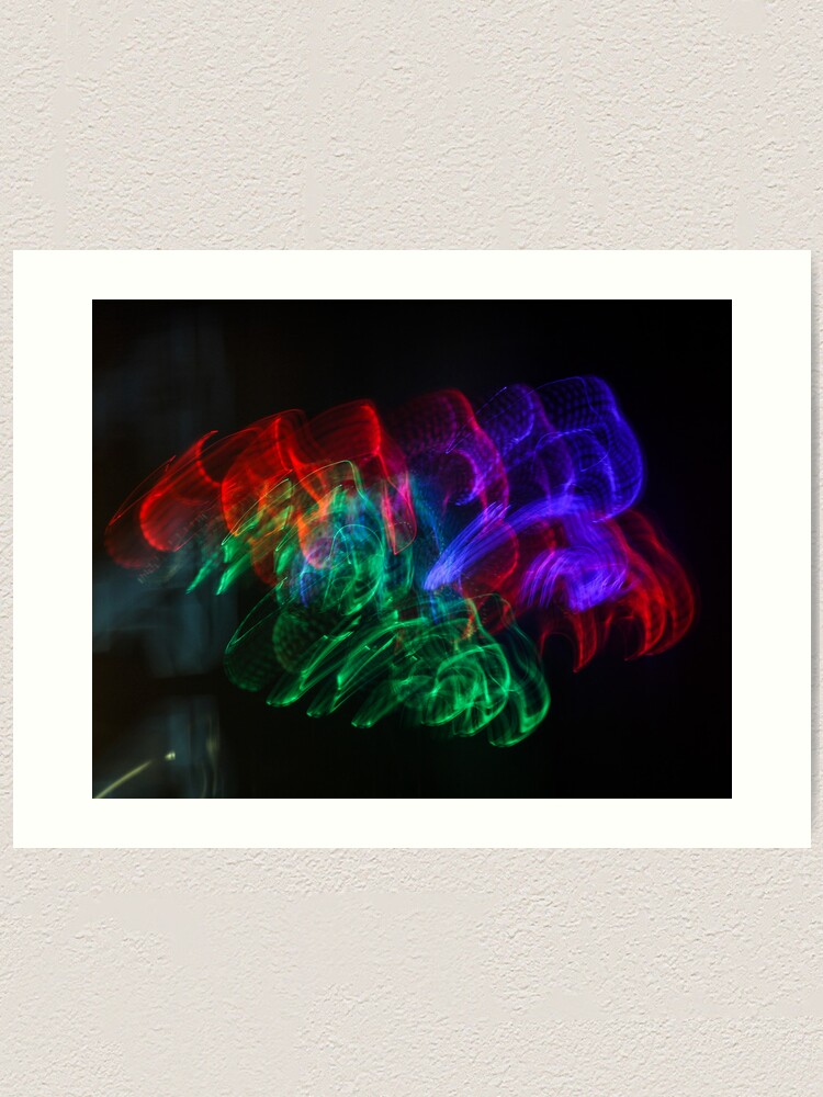 Thumbnail 2 of 3, Art Print, Vibrant 1 designed and sold by littleoldhag.