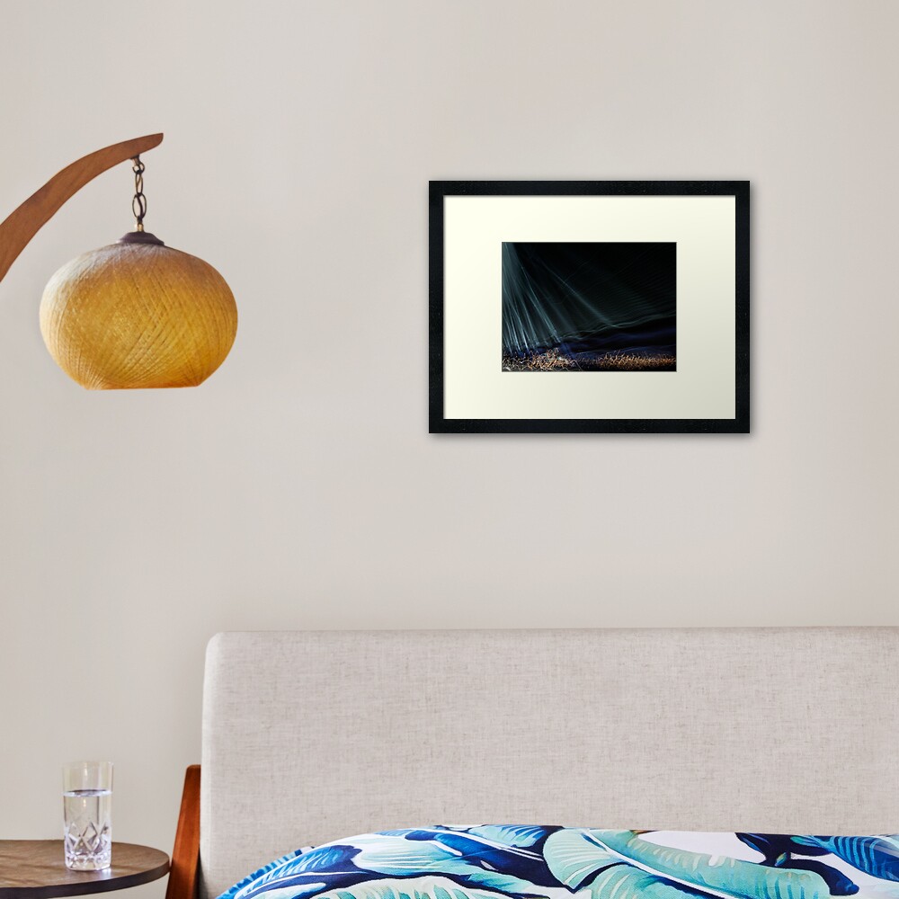 Item preview, Framed Art Print designed and sold by littleoldhag.