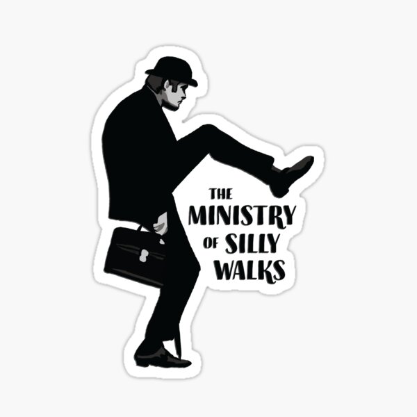 Item preview, The Ministry of Silly Walks designed and sold by Chris Ayers.