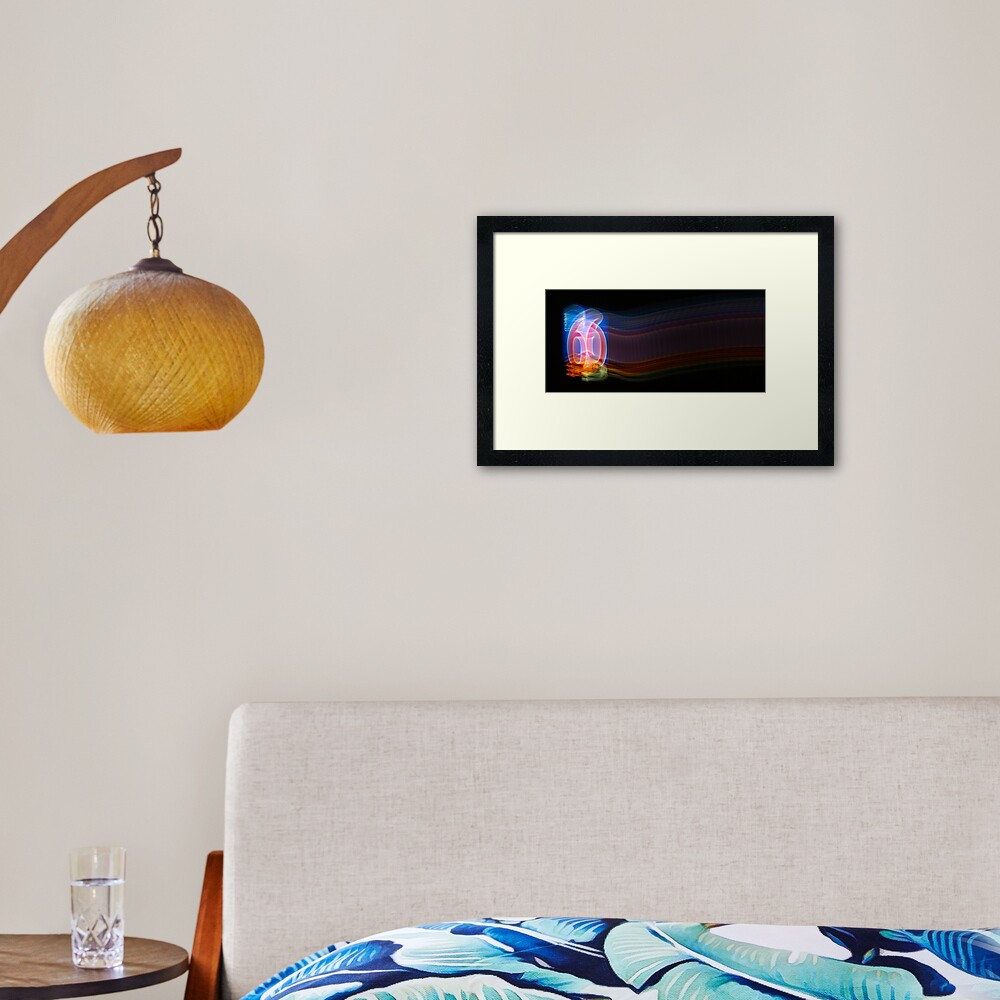 Item preview, Framed Art Print designed and sold by littleoldhag.