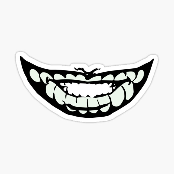 Punch's Grin Sticker