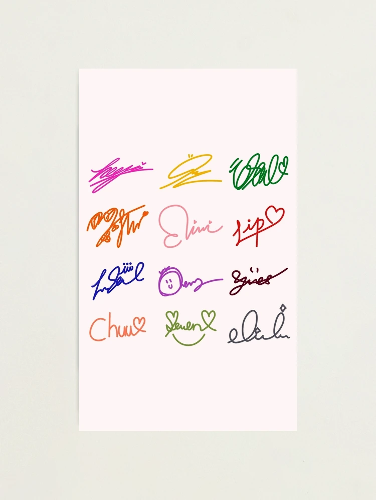 LOONA SIGNATURES