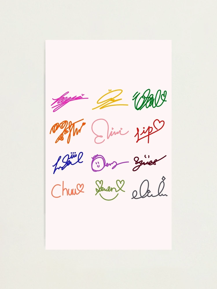LOONA SIGNATURES