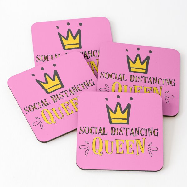 Item preview, social distancing queen designed and sold by Drahmed.