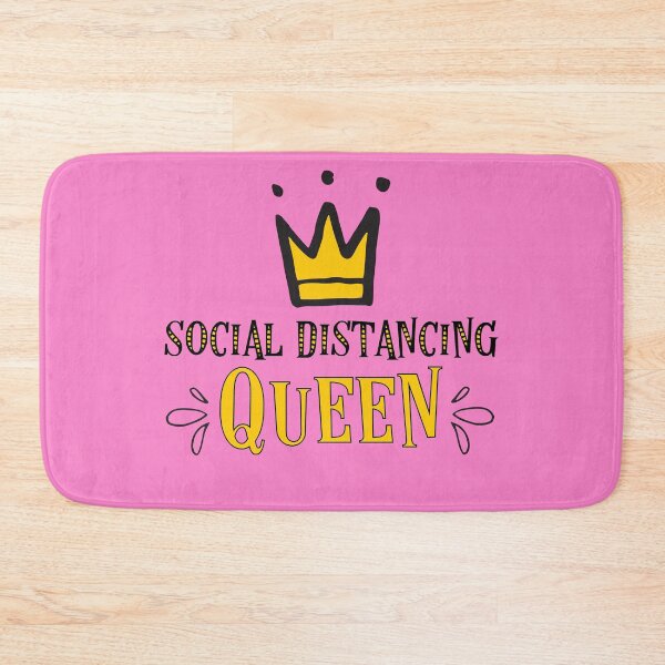 Item preview, social distancing queen designed and sold by Drahmed.