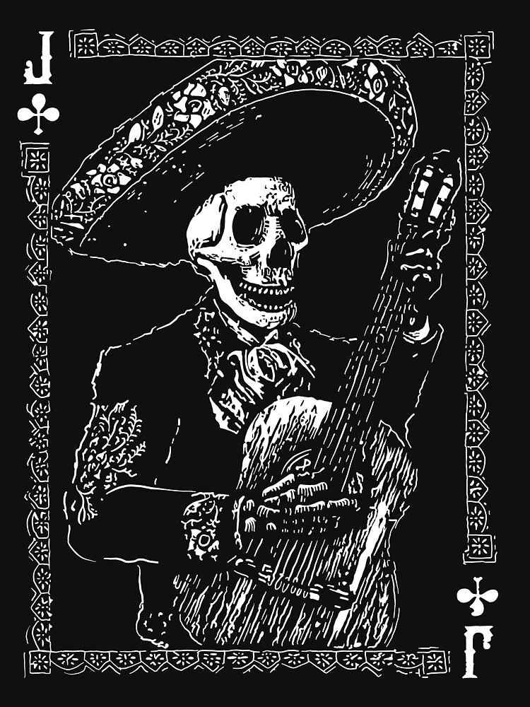 Day of the Dead Jack of Clubs by fullrangepoker