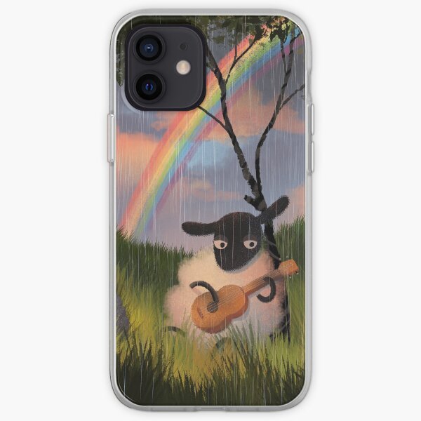 Moutons jouant de la guitare Coque souple iPhone