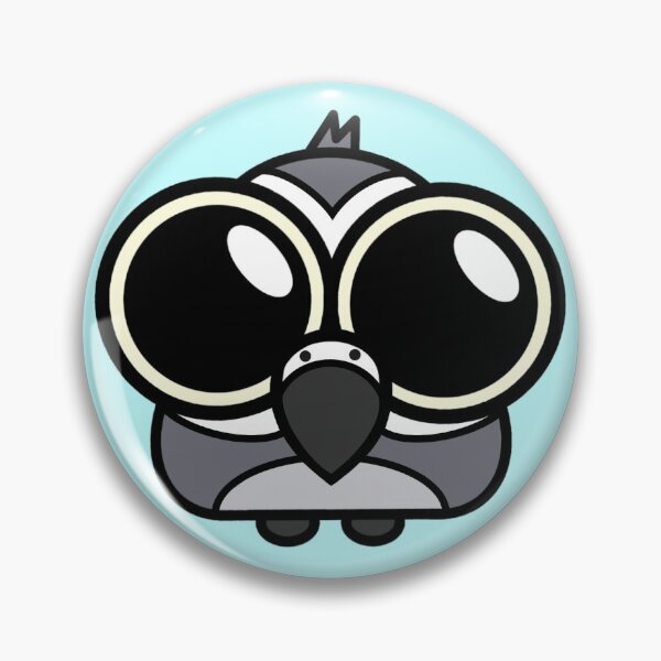Item preview, Big-Eyed African Gray Parrot designed and sold by Hayley Mierzwa-Winters.