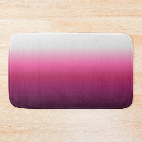 Item preview, preppy Chic minimalist magenta Ombre white pink fuschia  designed and sold by LEILA ART SPACE.