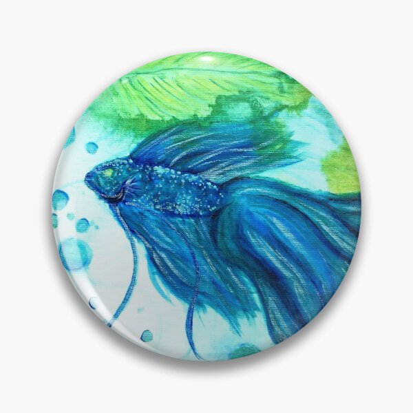 Item preview, Shimmering Sea Betta designed and sold by PaintedPuffer.