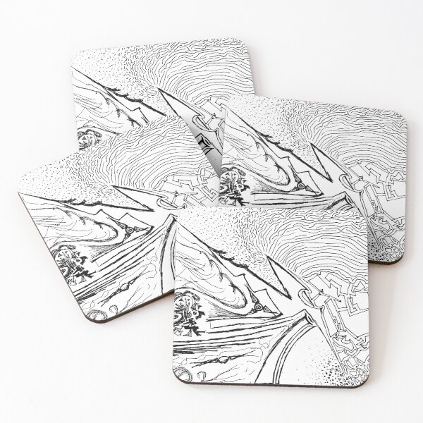 Item preview, Abstract Drawing, Black and White designed and sold by KNBS.