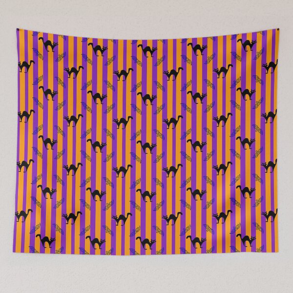 Item preview, Halloween Stripes designed and sold by LanDiMonk.