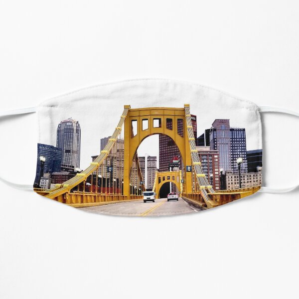 Gateway to the Heart Of Pittsburgh Flat Mask