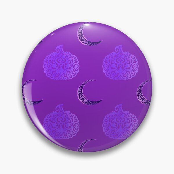 Item preview, Amethyst Halloween Moon designed and sold by LanDiMonk.
