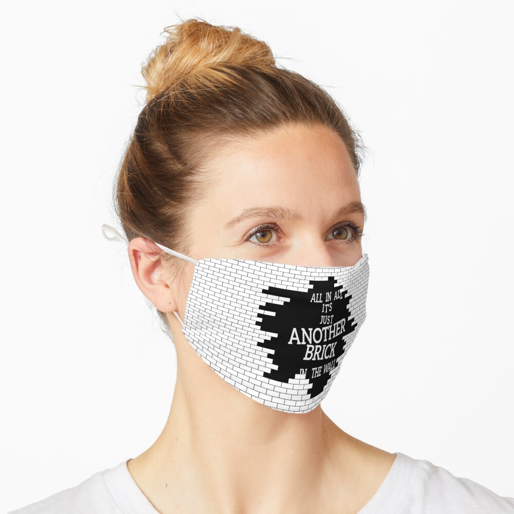 “Brick in the Wall” Mask for Sale by Vienna15 | Redbubble