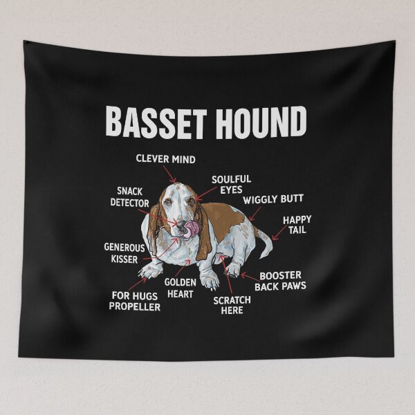 Item preview, BASSET Dachshund DOG DOG LOVE designed and sold by Super3.