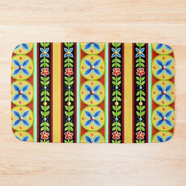Item preview, Elizabethan Folkloric Stripe designed and sold by PatriciaSheaDesigns.