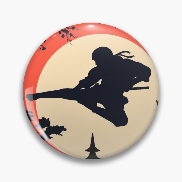 Item preview, Ninja Flying kick designed and sold by trippyelf.