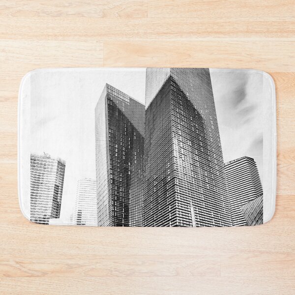 Item preview, twin buildings at Las Vegas, USA in black and white designed and sold by Mrvell.