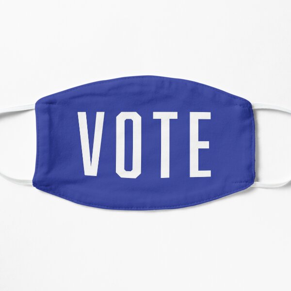 VOTE (Blue Edition)  Flat Mask