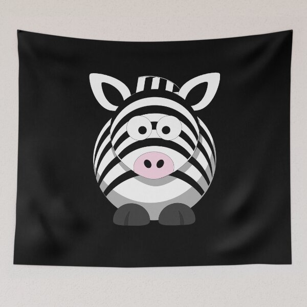 Item preview, Cute Happy Zebra designed and sold by Nirvanibex.
