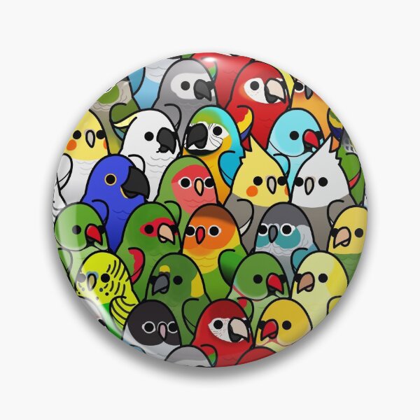 Item preview, Too Many Birds! Bird Squad 1 designed and sold by MaddeMichael.
