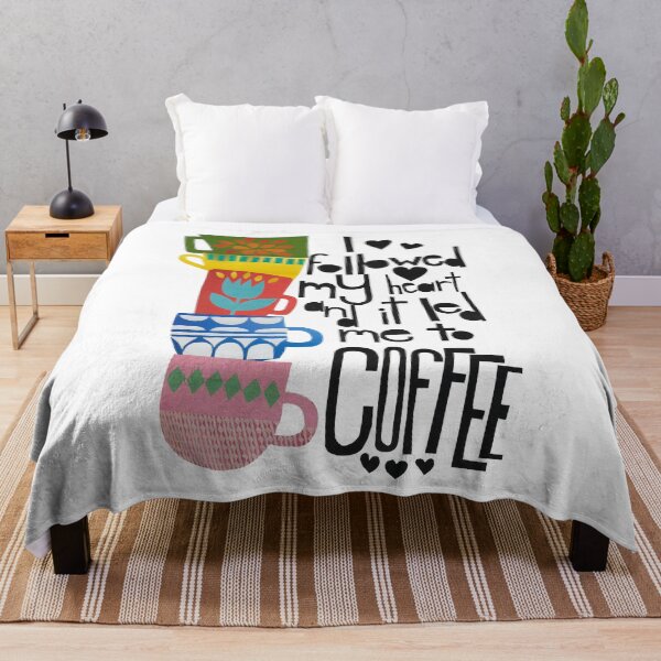 Item preview, I Followed My Heart and it Led Me to Coffee designed and sold by jenbucheli.