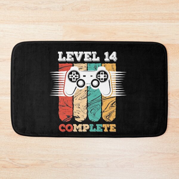 Item preview, Level 14 Complete 14th Birthday - Celebrate 14th Wedding Gift Video Gamer designed and sold by graphicmeyou.